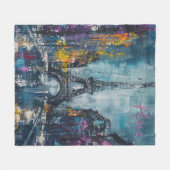 Couverture Polaire Paris Fashion Night (Devant (Horizontal))