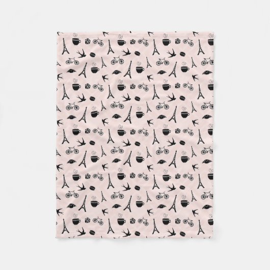 Couverture Polaire Paris Romance (Devant)