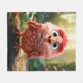 Couverture Polaire Parker - Le Cardinal Rouge Chick (Devant (Horizontal))