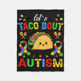 Couverture Polaire Parlons Taco De La tenue de sensibilisation à l'au