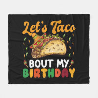 Parlons Taco De Mon Anniversaire Cinco De Mayo Fêt