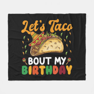 Couverture Polaire Parlons Taco De Mon Anniversaire Cinco De Mayo Fêt