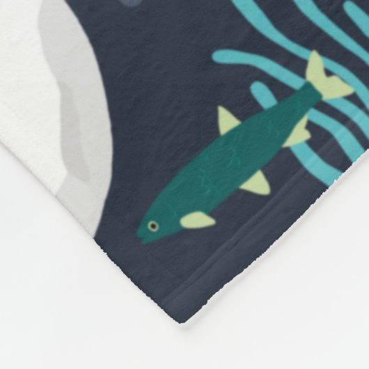 Couverture Polaire Parti Beluga (Coin)