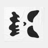 Couverture Polaire Partie effrayante de costume de Halloween de (Devant (Horizontal))