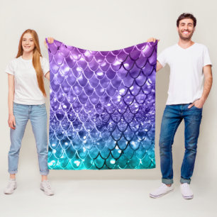 Couverture Polaire Parties scintillant #19 sur les filles de Unicorn