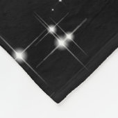 Couverture Polaire Parties scintillant à gouttes rouges Glam Sparkle (Coin)