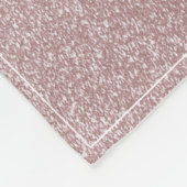 Couverture Polaire Parties scintillant d'arbre de Noël et flocons de  (Coin)