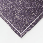 Couverture Polaire Parties scintillant d'arbre de Noël et flocons de  (Coin)