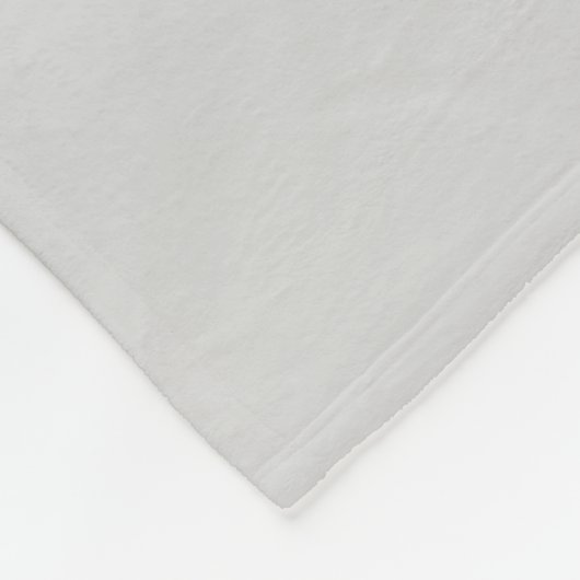 Couverture Polaire Parties scintillant d'argent Monogramme métallique (Coin)