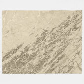 Couverture Polaire Parties scintillant de Champagne Gold de luxe en m (Devant (Horizontal))