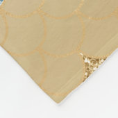 Couverture Polaire Parties scintillant étincelante Vermaid bleu or (Coin)