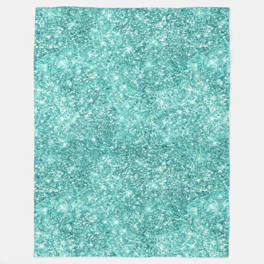 Couverture Polaire Parties scintillant Mint Glitz (Devant)