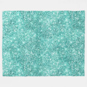 Couverture Polaire Parties scintillant Mint Glitz (Devant (Horizontal))