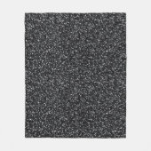 Couverture Polaire Parties scintillant noire (Devant)