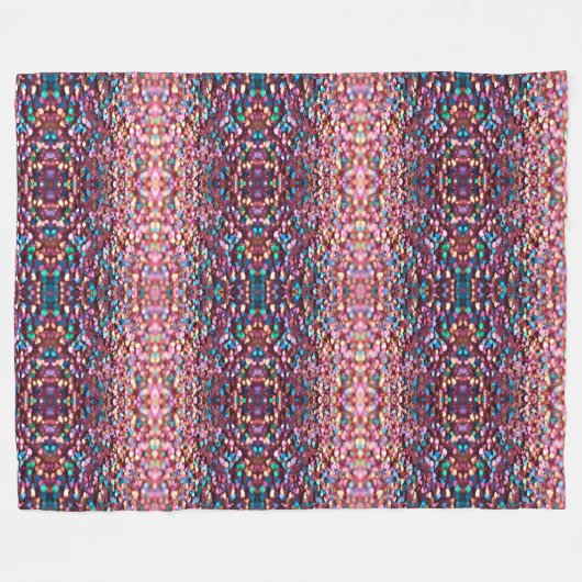 Couverture Polaire Parties scintillant Opal Collection holographique (Devant (Horizontal))