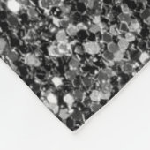 Couverture Polaire Parties scintillant Or Et Noir (Coin)