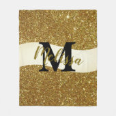 Couverture Polaire Parties scintillant personnalisée (Devant)