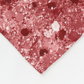 Couverture Polaire Parties scintillant rose brillant (Coin)