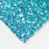 Couverture Polaire Parties scintillant rose et bleu étincelante Née à (Coin)