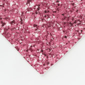 Couverture Polaire Parties scintillant rose fille (Coin)