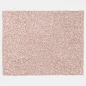 Couverture Polaire Parties scintillant rose pâle (Devant (Horizontal))