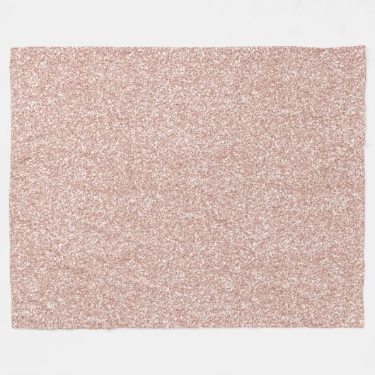 Couverture Polaire Parties scintillant rose pâle (Devant (Horizontal))
