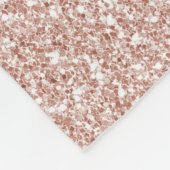 Couverture Polaire Parties scintillant rose pâle (Coin)