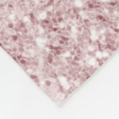 Couverture Polaire Parties scintillant rose vif gouttes brillant mono (Coin)