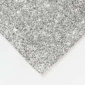 Couverture Polaire Parties scintillantes argentées élégantes (Coin)