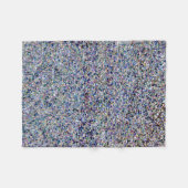 Couverture Polaire Parties scintillantes brillantes de miroitement (Devant (Horizontal))