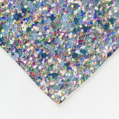 Couverture Polaire Parties scintillantes brillantes de miroitement (Coin)