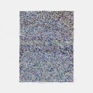 Couverture Polaire Parties scintillantes brillantes de miroitement