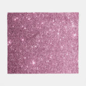 Couverture Polaire Parties scintillantes girly de Bourgogne d'abrégé (Devant (Horizontal))