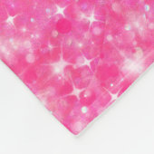 Couverture Polaire Parties scintillantes roses scintillantes Ombre de (Coin)