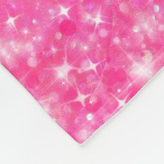Couverture Polaire Parties scintillantes roses scintillantes Ombre de (Coin)