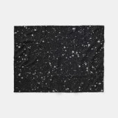 Couverture Polaire Parties scintillantes Stars4 - Argent (Devant (Horizontal))