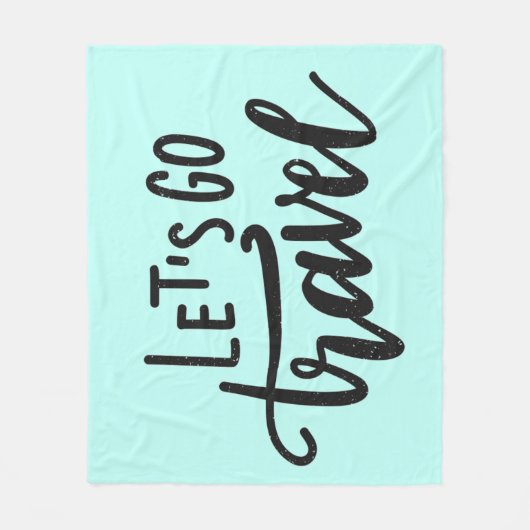 Couverture Polaire Partons voyage (Devant)