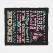 Couverture Polaire Partout où ce pilote de fûts peut rouler Barrel Ra (Devant (Horizontal))