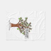 Couverture Polaire Partridge In A Pear Tree, Christmas Carol Singing  (Devant (Horizontal))