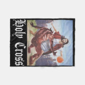 Couverture Polaire Pas aujourd'hui Satan Jesus Crossover Bysketbyll H (Devant (Horizontal))