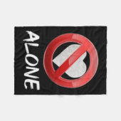 Couverture Polaire Pas d'amour (Devant (Horizontal))