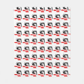 Couverture Polaire Pas d'amour (Devant)