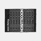 Couverture Polaire Pas de Collusion Trump (Devant (Horizontal))