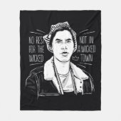 Couverture Polaire Pas De Repos Pour Les Méchants (Devant)