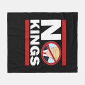 Couverture Polaire Pas de rois Anti Classique Minimal Propre (Devant (Horizontal))