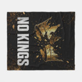 Couverture Polaire Pas de rois protestent (Devant (Horizontal))