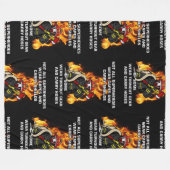 Couverture Polaire Pas tous les super-héros...pompier (Devant (Horizontal))