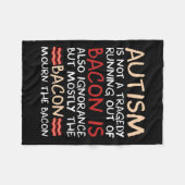 Couverture Polaire Pas Une Tragédie Aucun Bycon N'Est Une Sensibilisa (Devant (Horizontal))