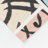 Couverture Polaire Pastel Cat Faces (Coin)