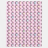 Couverture Polaire Pastel de Candy Dots (Devant)